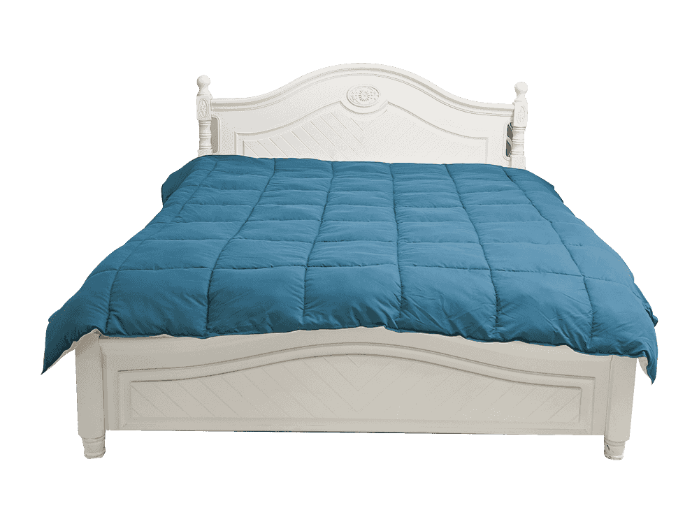 Chăn polyester màu kép kép